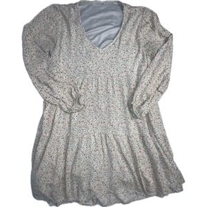 Babydoll‎ Altar'd State Hi Low Tunic Mini Dress Size S Cottage Floral Bohol